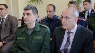 Chairman of the Investigative Committee Artur Poghosyan Held Meeting in Vayots Dzor Regional Investigative Department and the 8th Garrison Investigative Unit of General Military Investigative Department